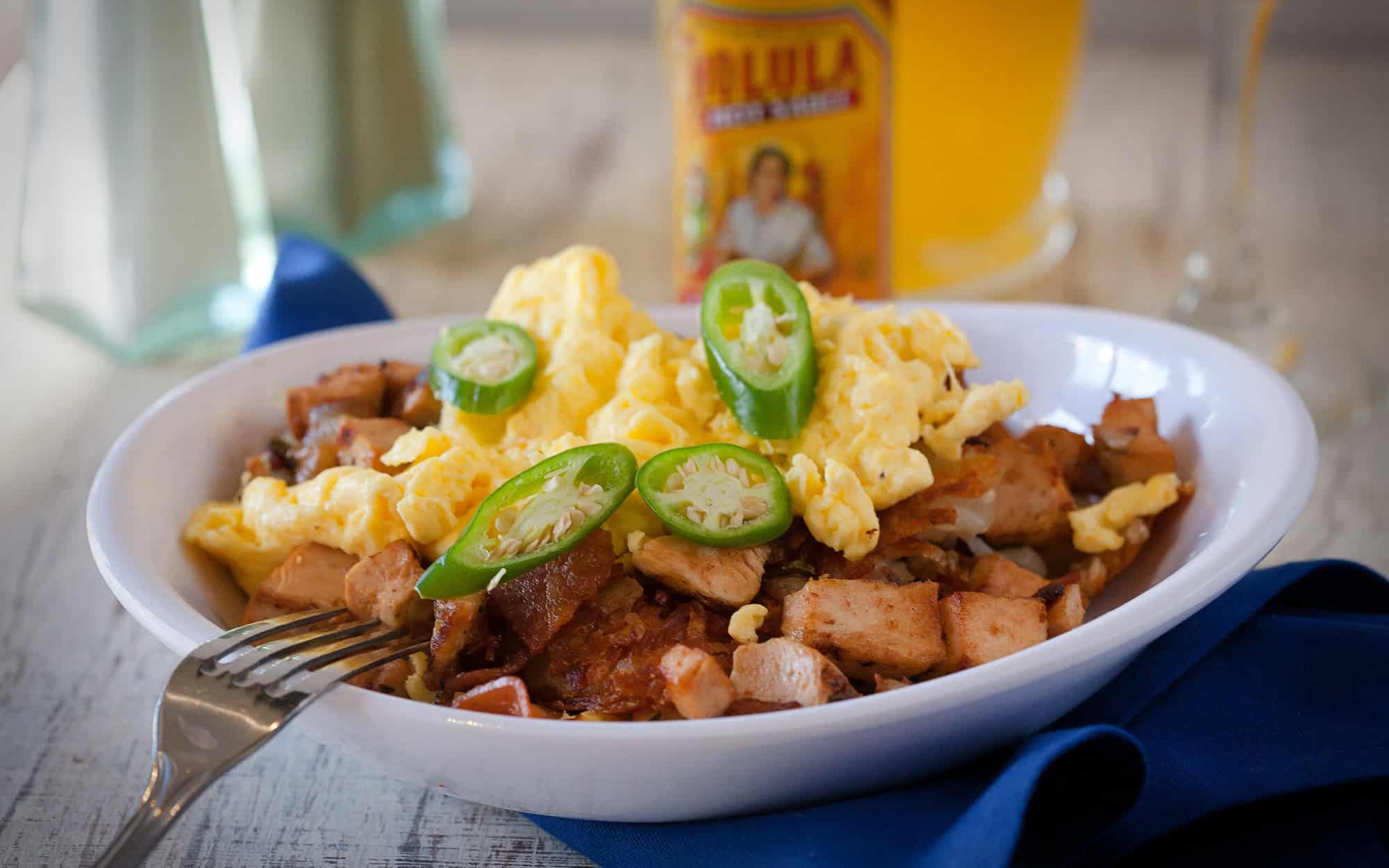 Breakfast Scramble w Jalapenos