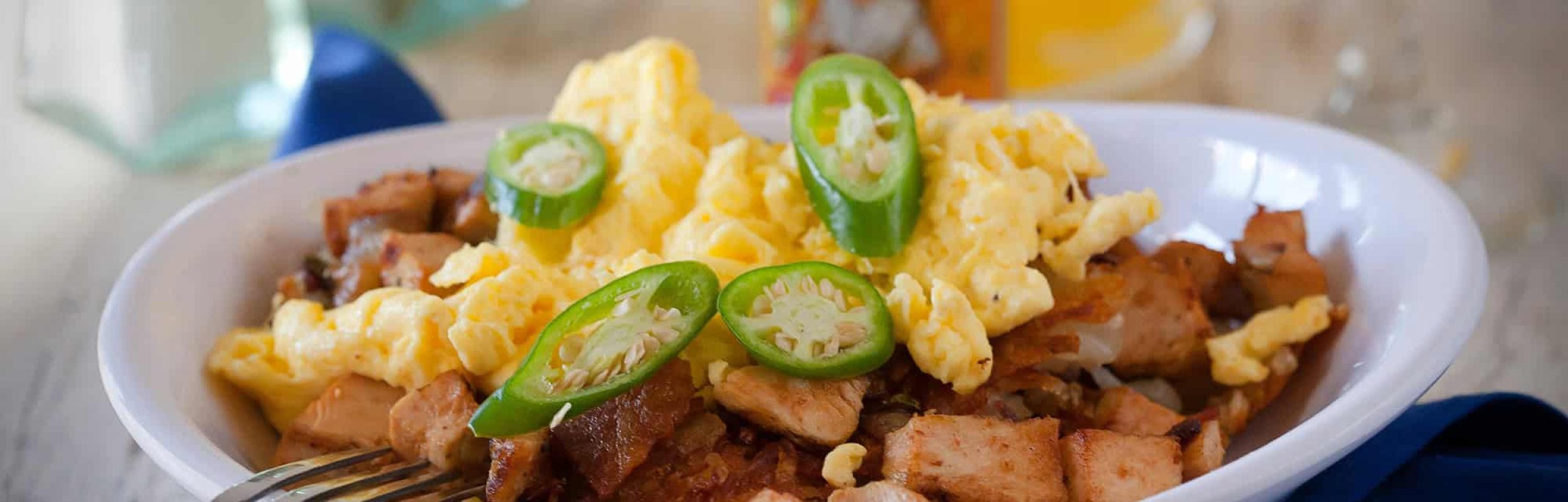 Breakfast Scramble w Jalapenos